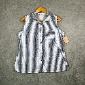 Eden & Olivia Blouse Size 2X Plus Size NWT